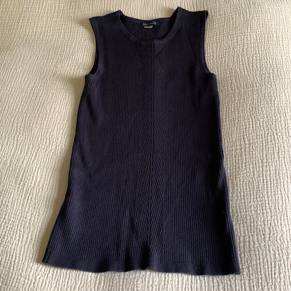 Tommy Hilfiger ribbed stretch tank Navy